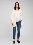 Maternity True Waistband Full Panel Vintage Slim Jeans With Washwell