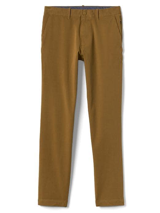 Gap Men Slim Fit Ultimate Khakis Bi Stretch - Palomino Brown