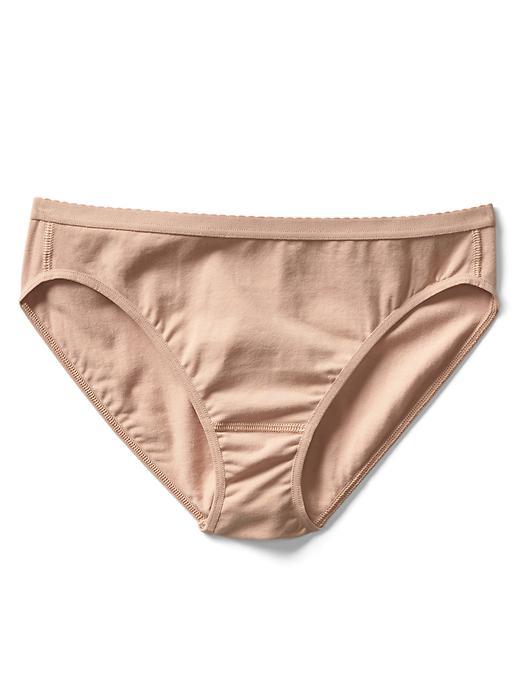 Gap Women High Cut Bikini - Nude