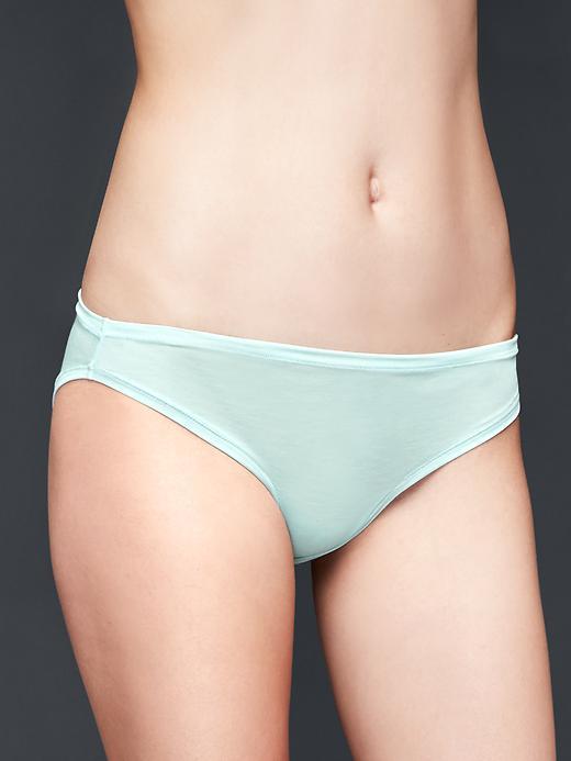 Gap Women Breathe Low Rise Bikini - Azul