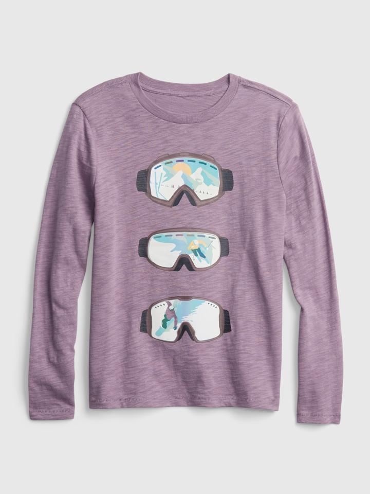 Kids Long Sleeve Flash Graphic T-shirt