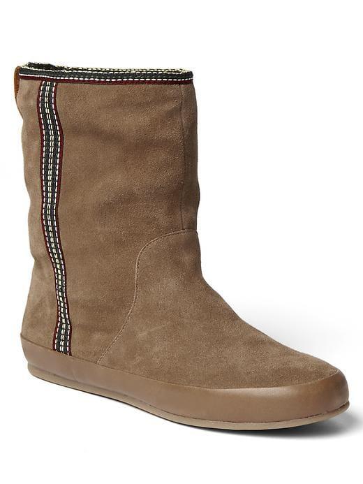 Gap Women Suede Winter Boots - Tobacco