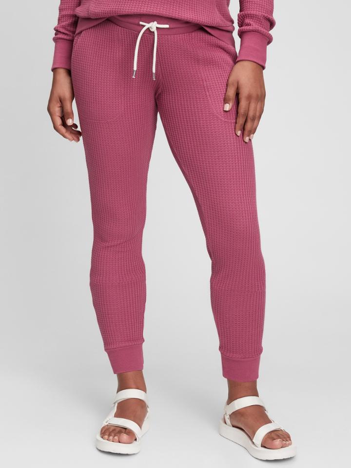 Maternity Waffle-knit Joggers