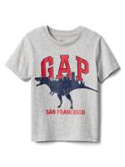 Gap Dino City Logo Tee - San Francisco