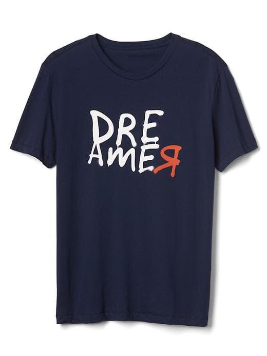 Gap Men Dreamer Crewneck Tee - Tapestry Navy