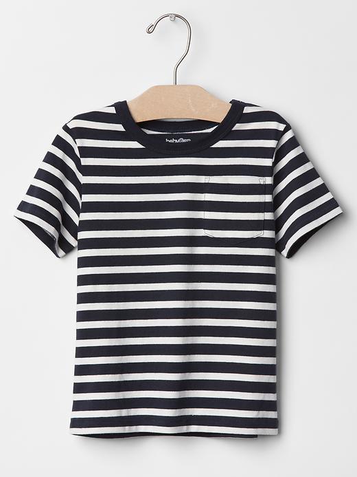 Gap Stripe Pocket Tee - Blue Galaxy