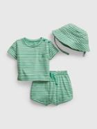 Baby 3-piece Stripe Outfit Set