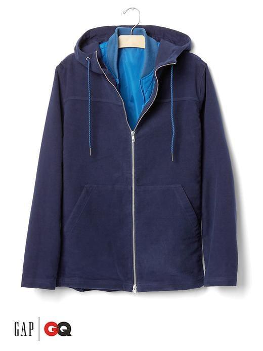 Gap Men X Gq Steven Alan 3 In 1 Parka - Marine Blue