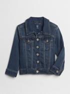 Toddler Icon Denim Jacket With Washwell3