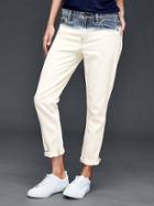 Gap Women Original 1969 Best Girlfriend Dip Dye Jeans - Indigo Dip Dye