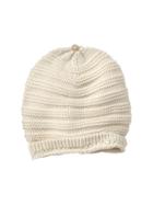 Gap Striped Garter Stitch Hat - French Vanilla