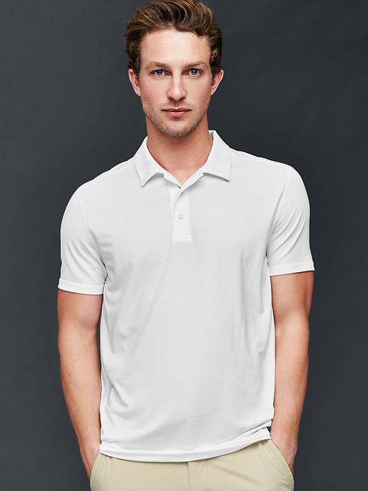 Gap Men Gapfit Breathe Polo - White