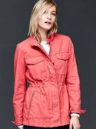 Gap Women Utility Jacket - Buoy Red