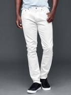 Gap Men Authentic 1969 Skinny Fit Jeans - White