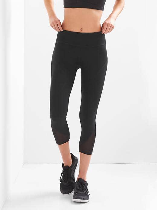Gap Women Gfast High Rise Blackout Capris - Black