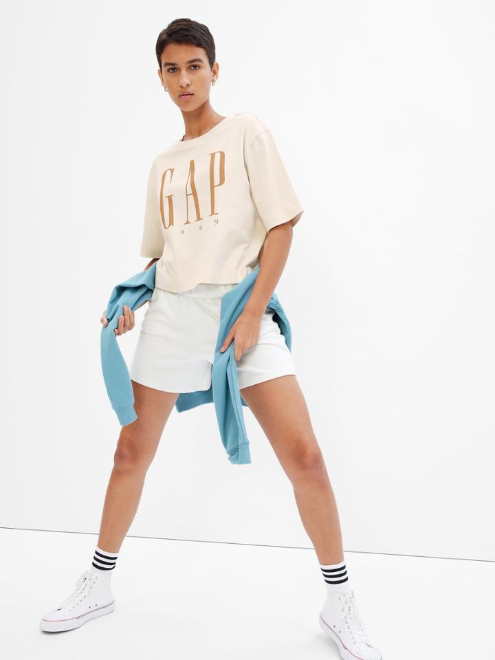 Gap Logo Boxy Jersey T-shirt