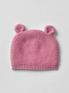 Gap Bear Knit Beanie - Devi Pink