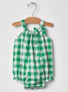 Gap Confetti Bubble One Piece - Lush Green