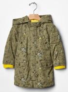 Gap Floral Utility Jacket - Bird Print