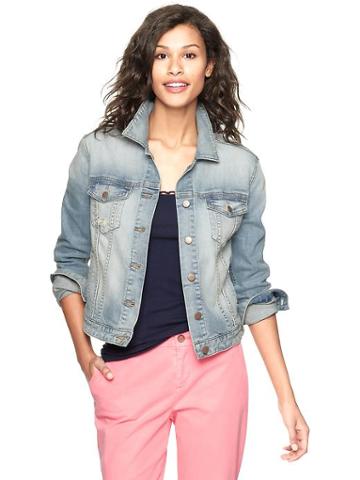 Gap 1969 Destructed Denim Jacket