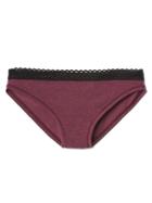 Gap Women Breathe Soft Lace Bikini - Primo Plum