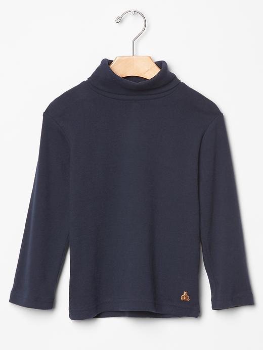Gap Solid Turtleneck - True Indigo