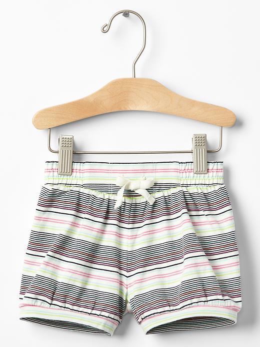 Gap Jersey Bubble Shorts - Multi Stripe