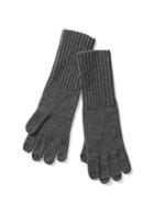 Gap Women Cashmere Tech Gloves - Charcoal