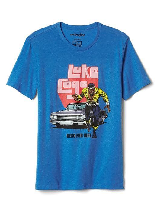 Gap Men Graphic Short Sleeve Tee - Luke Cage