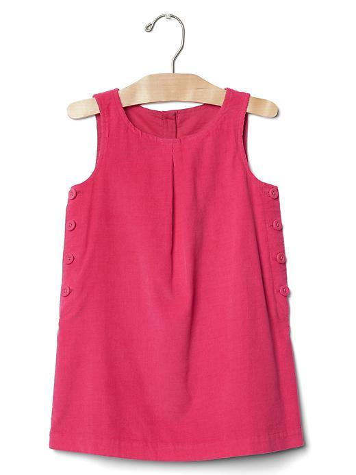 Gap Corduroy Button Jumper - Royal Fuchsia