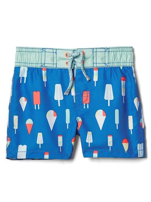 Gap Ice Pop Board Shorts - Bold Blue