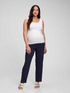 Maternity Smock-waist Pants