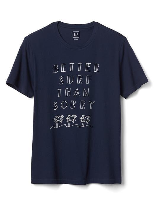 Gap Men Short Sleeve Graphic Tee - Better Surf