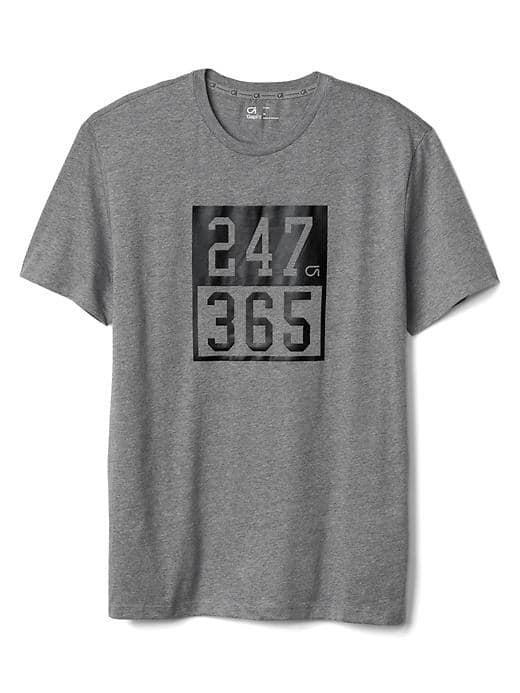Gap Women Gdry Graphic Tee - Black