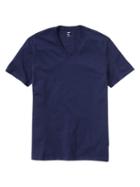 Gap The Essential V Neck T - Raw Indigo