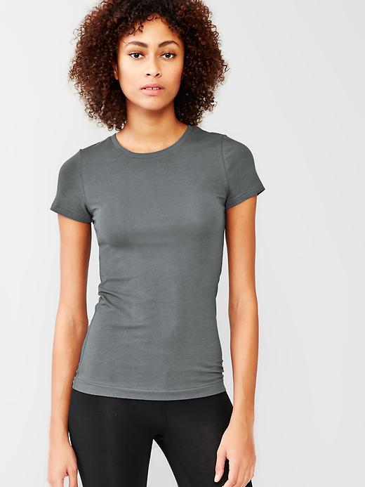 Gap Pure Body Short Sleeve Tee - Cast Iron
