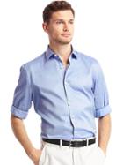 Gap Men Premium Oxford Standard Fit Shirt - Royal Blue