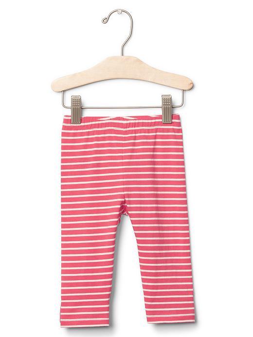 Gap Bow Back Leggings - Rose Blush Stripe