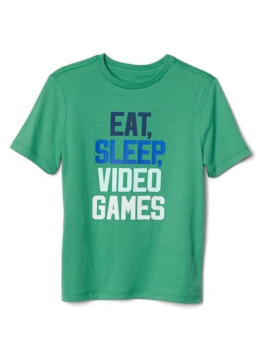 Gap Women Graphic Short Sleeve Tee - Fresh Green