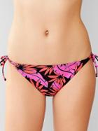 Gap Printed String Bikini - India Pink