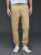 Gap Men Paperweight Joggers - Iconic Khaki