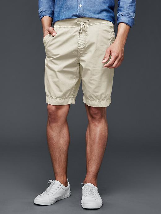 Gap Men Paperweight Jogger Shorts 10 - Chino