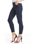 Gap Women Super High Rise True Skinny Crop Jeans - Blue Black