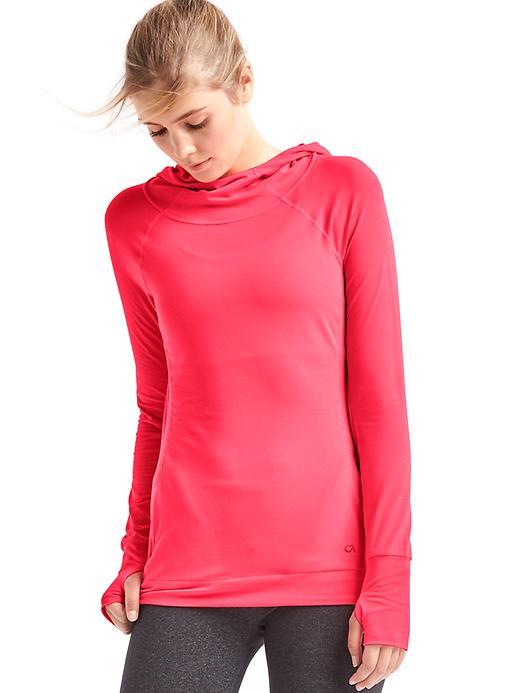 Gap Women Gapfit Breathe Pullover Hoodie - Light Pink