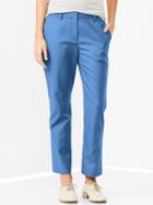 Gap Tailored Crop Pants - Mascot Blue