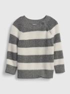 Baby Ribbed Button Sweater