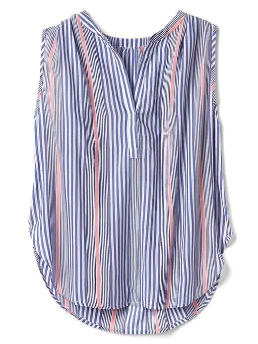 Gap Women Dreamwell Sleep Top - Multi Stripe