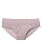 Gap Women Super Soft Lace Bikini - Pale Plum