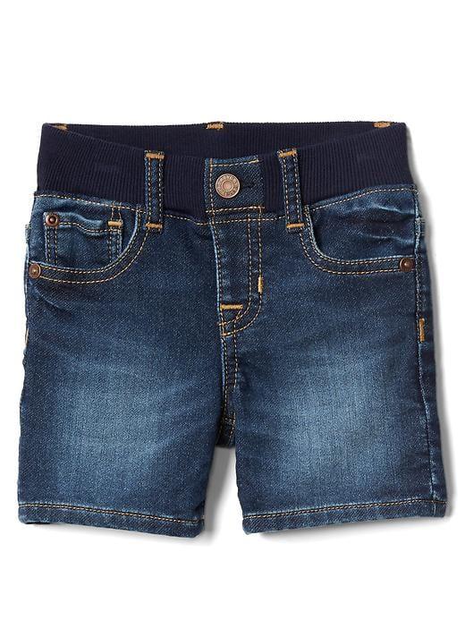 Gap Pull On Super Soft Denim Shorts - Denim