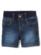 Gap Pull On Super Soft Denim Shorts - Denim